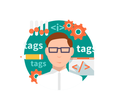 Web development mockup example